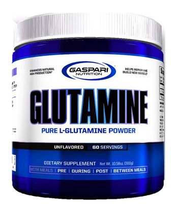 Gaspari Nutrition Glutamine Muscle Building Amino Acid Supplement