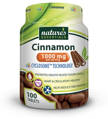 Natures Essentials Cinnamon Natural Supplement