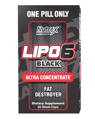 Nutrex Lipo-6 Black Ultra Concentrate Unisex 60 Capsules