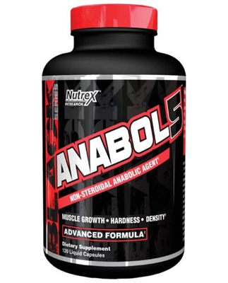 Nutrex Anabol-5 Black 120 Capsules