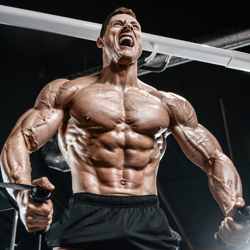 Man exercising