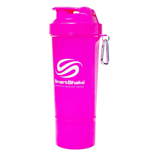 Smart Shake Slim Shaker Cup 17 Oz Neon Pink
