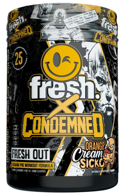 Condemned Labz X Fresh Out Pre 25 Servings