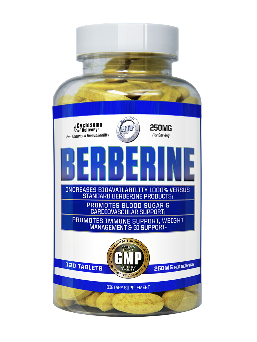 Hi-Tech Pharmaceuticals Berberine 120 Tablets