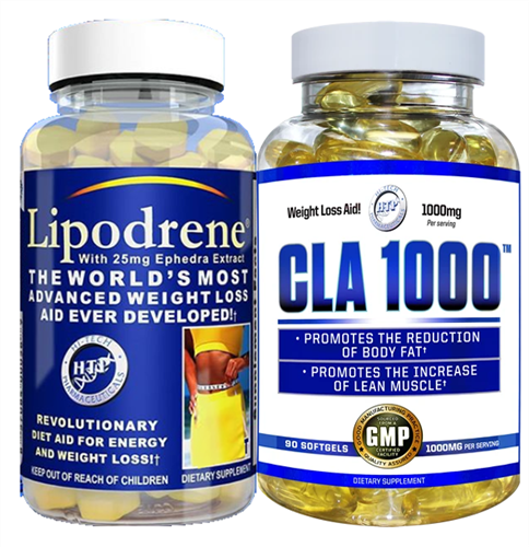 Hi-Tech Pharmaceuticals Lipodrene CLA Fat Burner Stack