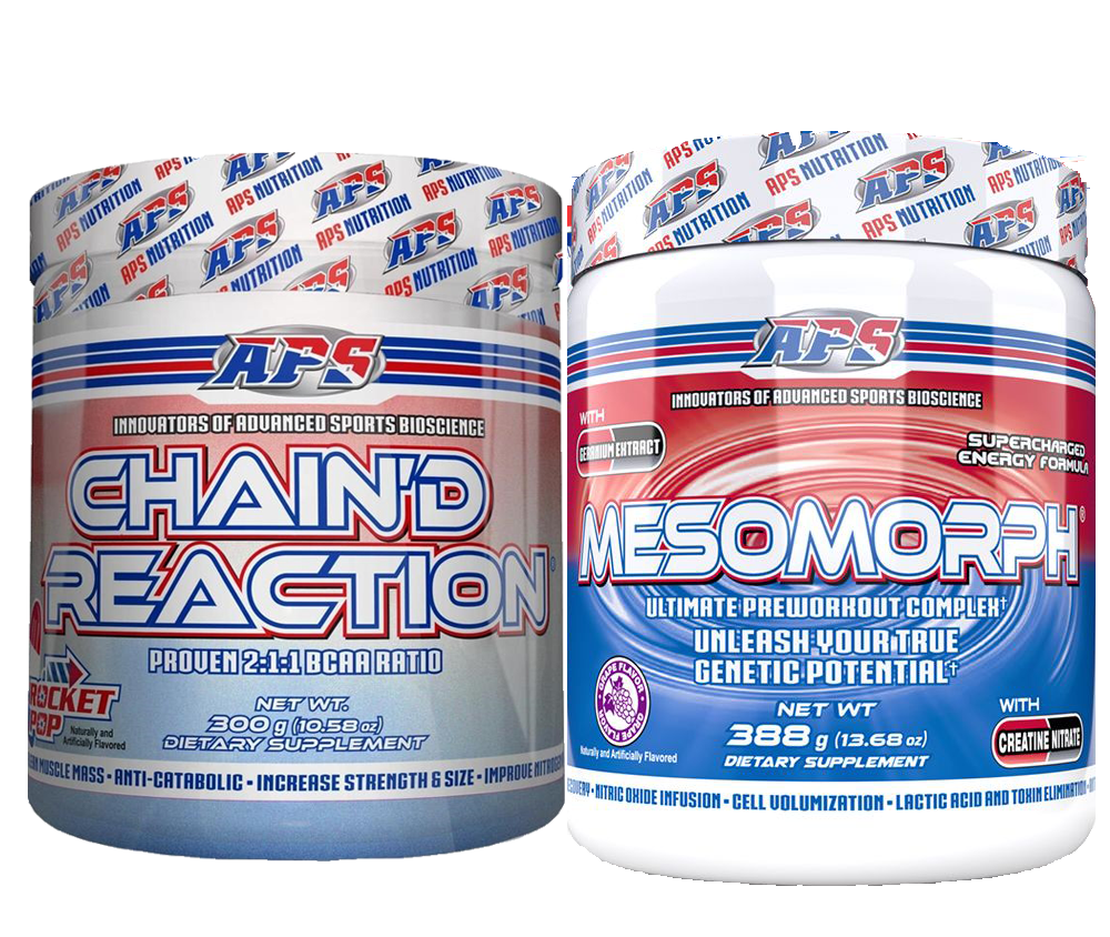 APS Mesomorph NEW FORMULA Complete BCAA  Stack