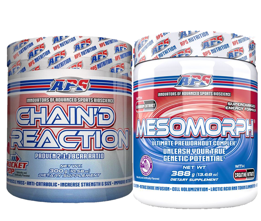 APS Mesomorph NEW FORMULA Complete BCAA  Stack