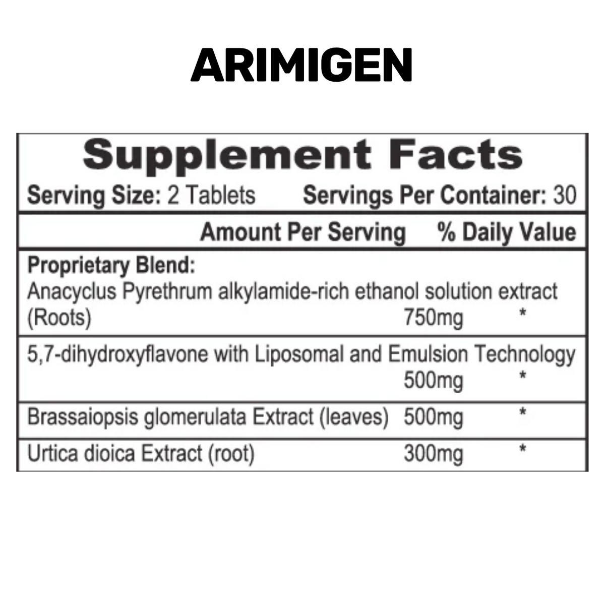 APS Nutrition Arimigen