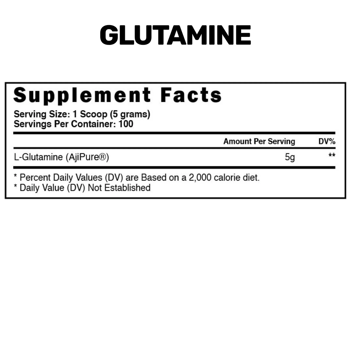 Blackstone Labs Glutamine