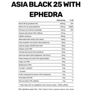 Cloma Pharma Laboratories Asia Black 25 With Ephedra