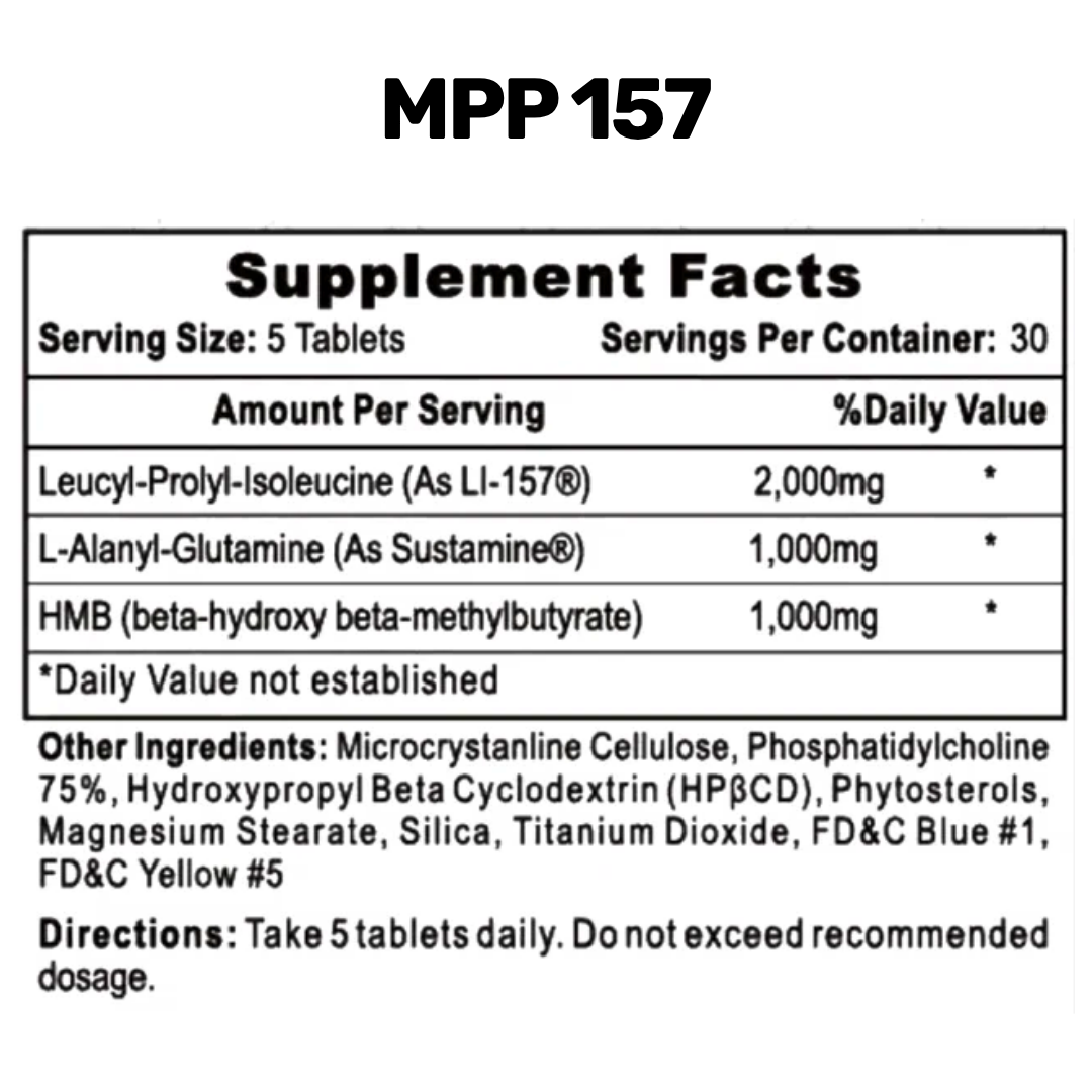 Hi-Tech Pharmaceuticals MPP 157 150 Tablets