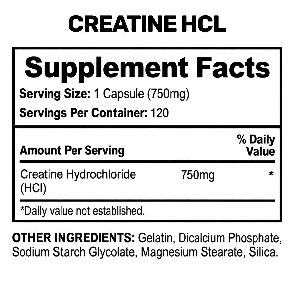 Hi-Tech Pharmaceuticals Creatine HCL