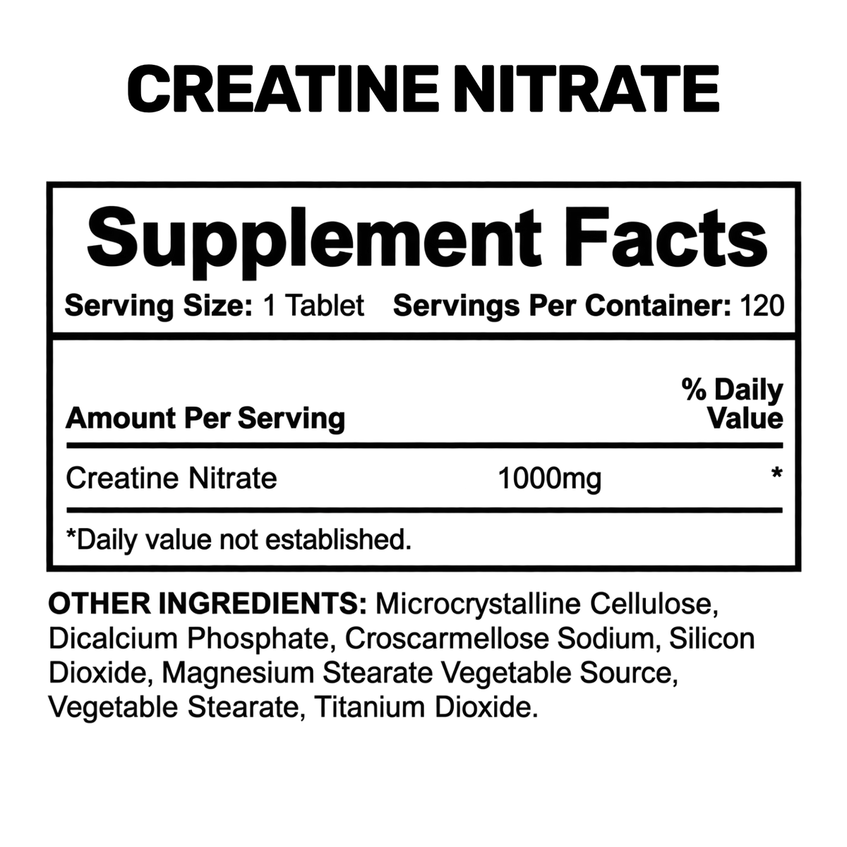 Hi-Tech Pharmaceuticals Creatine Nitrate