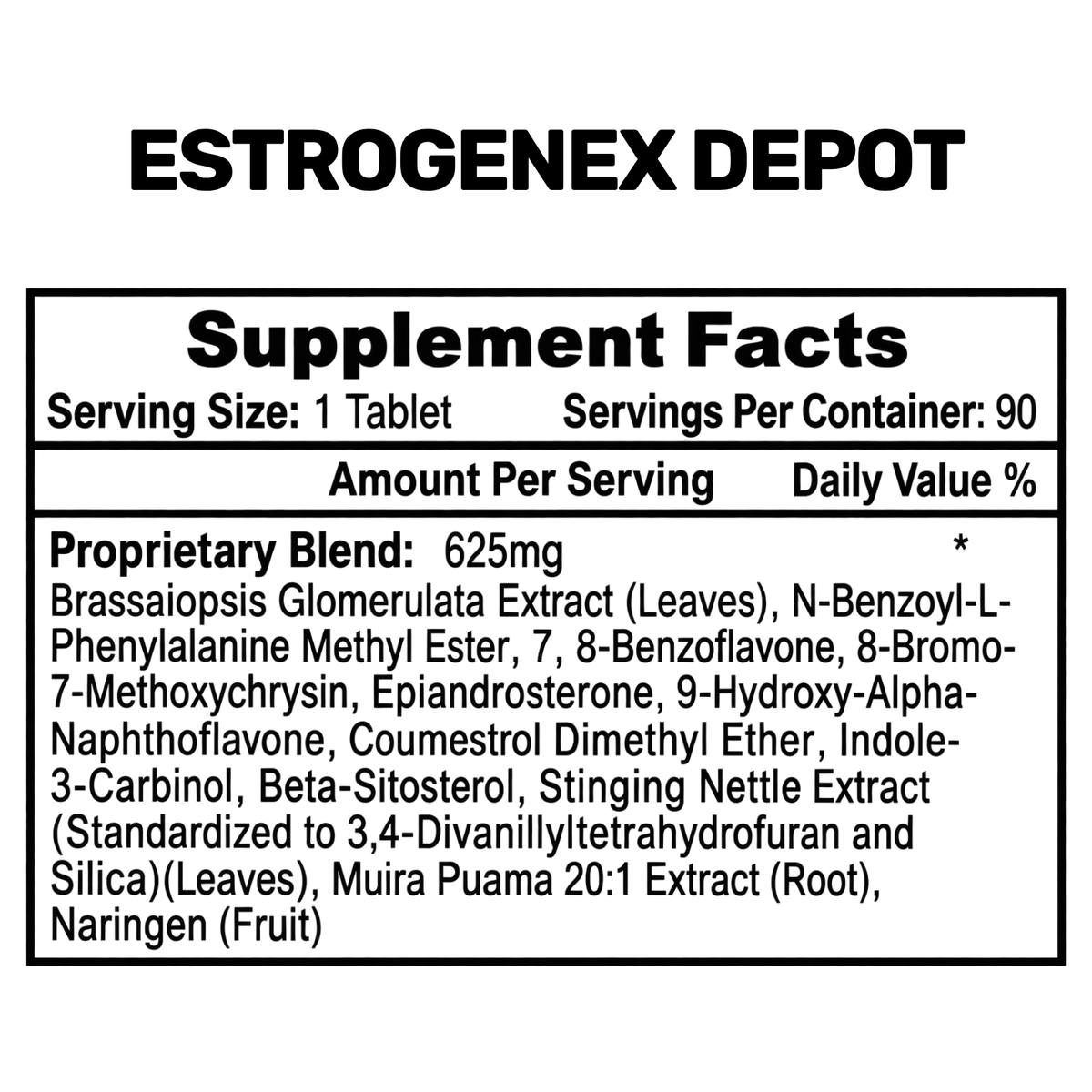 Hi-Tech Pharmaceuticals Estrogenex Depot