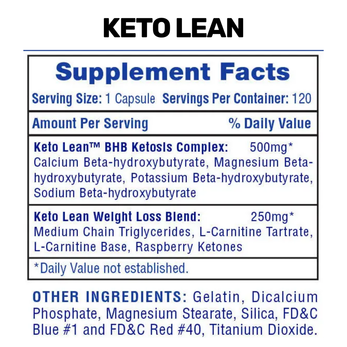 Hi-Tech Pharmaceuticals Keto Lean