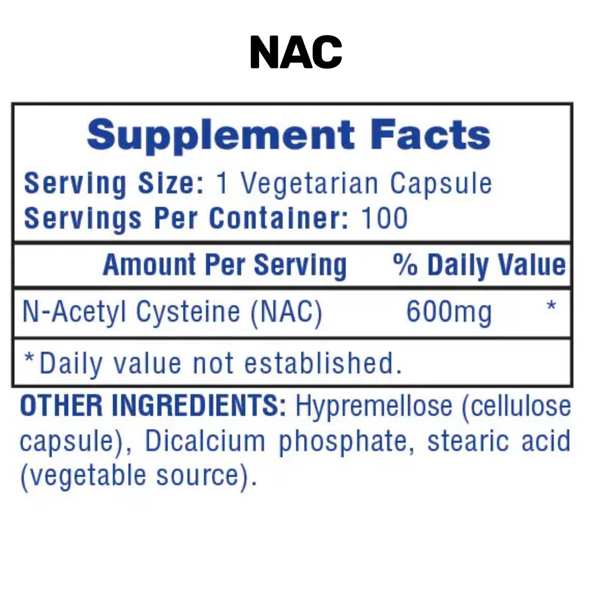 Hi-Tech Pharmaceuticals NAC