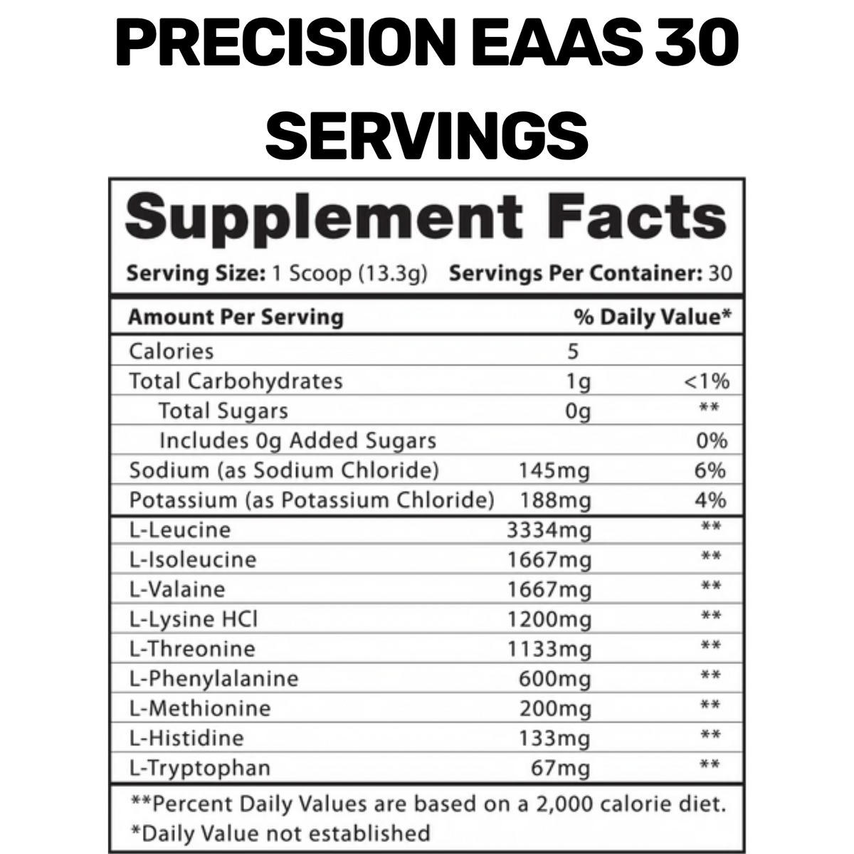 Hi-Tech Pharmaceuticals Precision EAAs 30 Servings