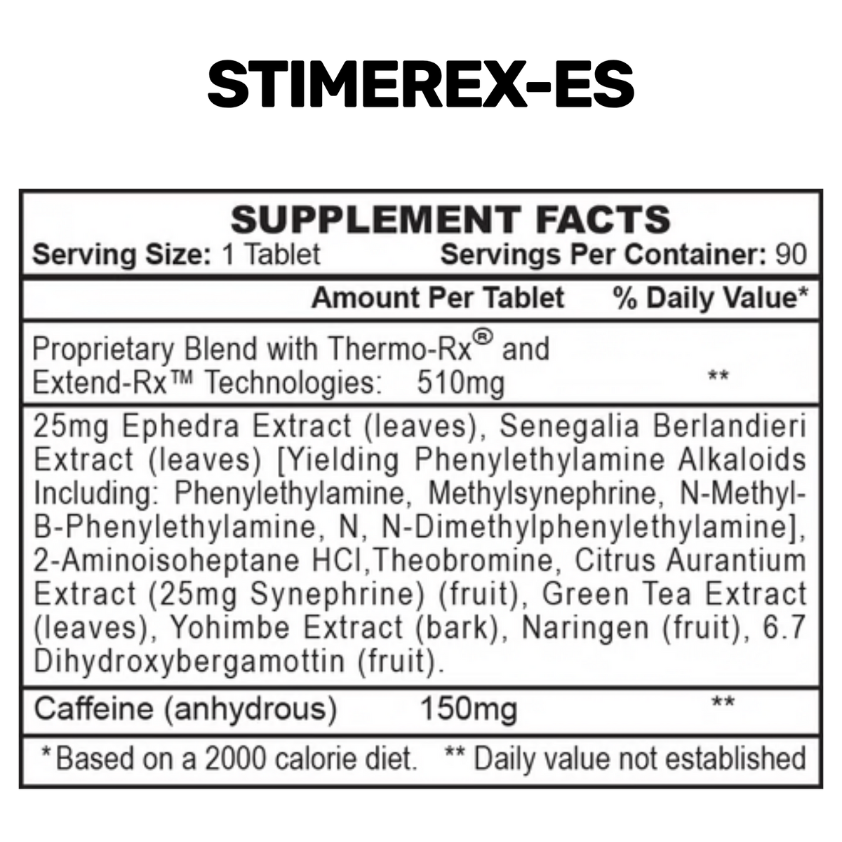 Hi-Tech Pharmaceuticals Stimerex-ES 90 CT