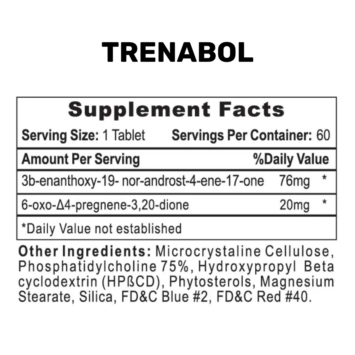 Hi-Tech Pharmaceuticals Trenabol