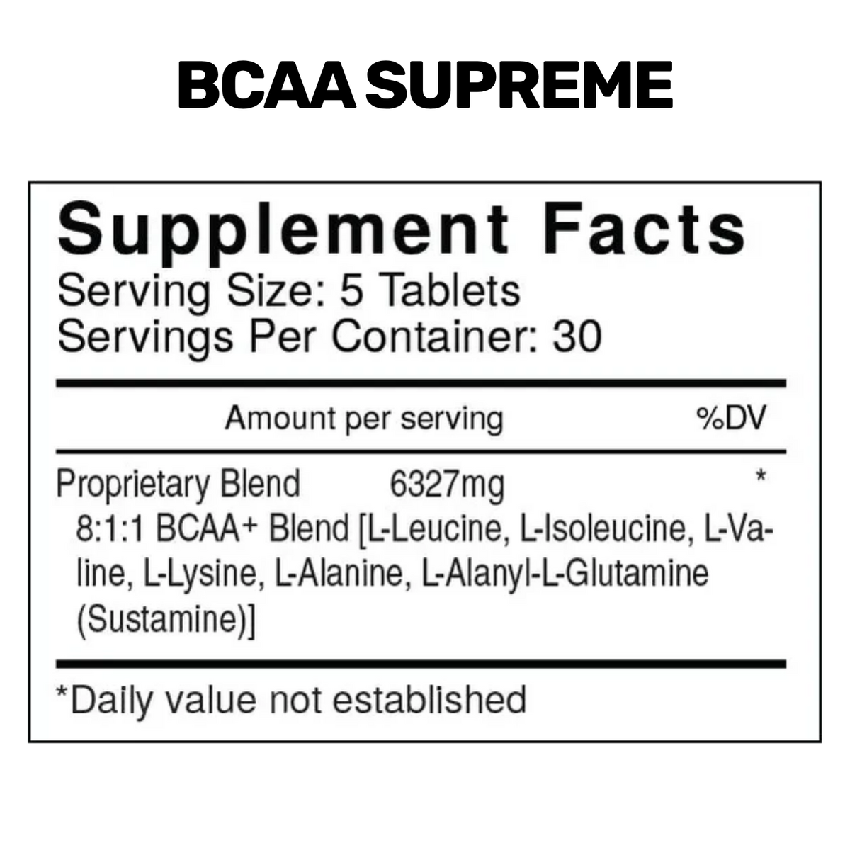 UspLabs BCAA Supreme
