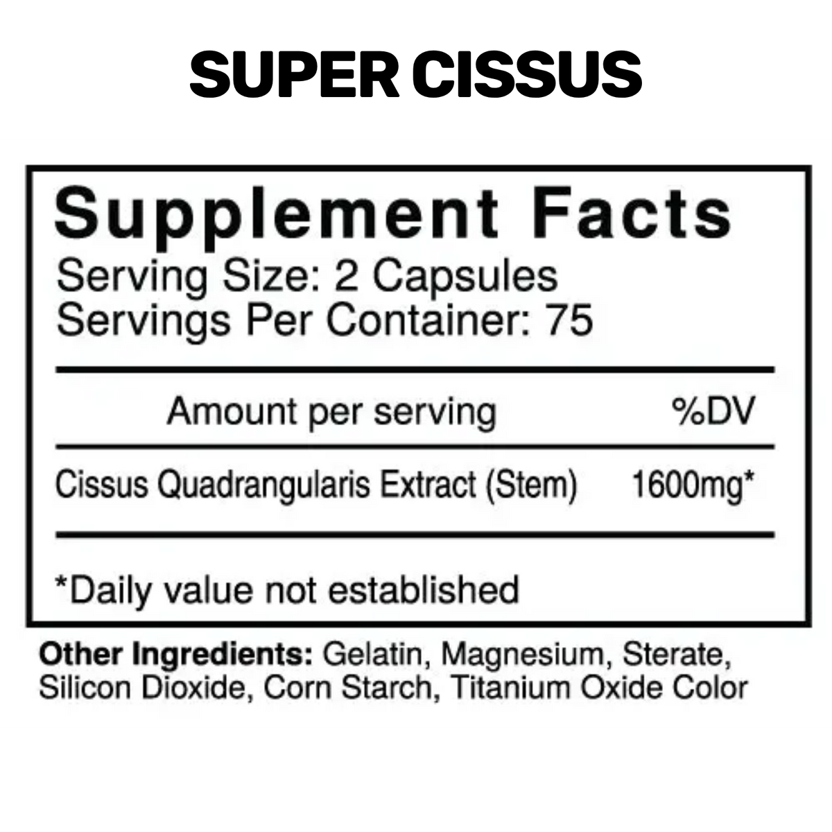 UspLabs Super Cissus