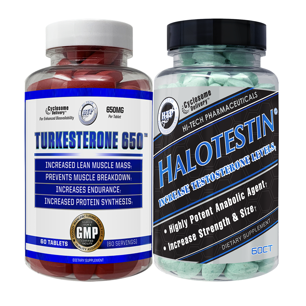 Hi-Tech Pharmaceuticals Turkesterone Halotestin Stack