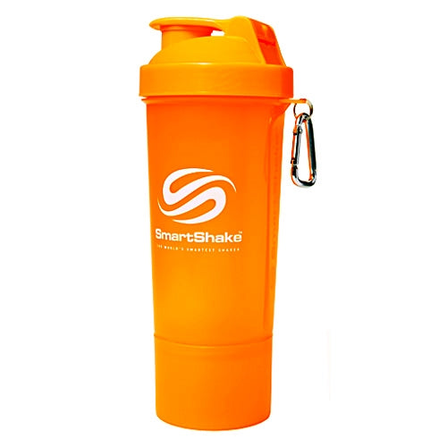 Smart Shake Slim Shaker Cup 17 Oz Neon Orange
