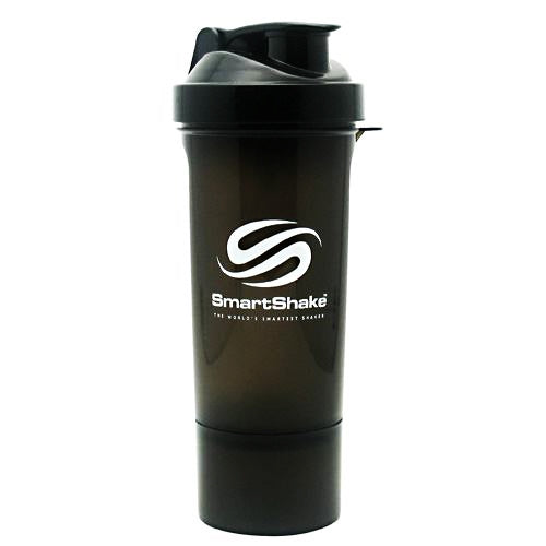 Smart Shake Slim Shaker Cup 17 Oz Gun Smoke