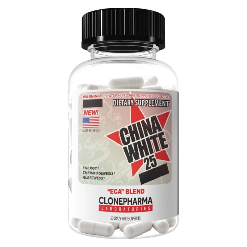 Cloma Pharma Laboratories China White 25 With Ephedra
