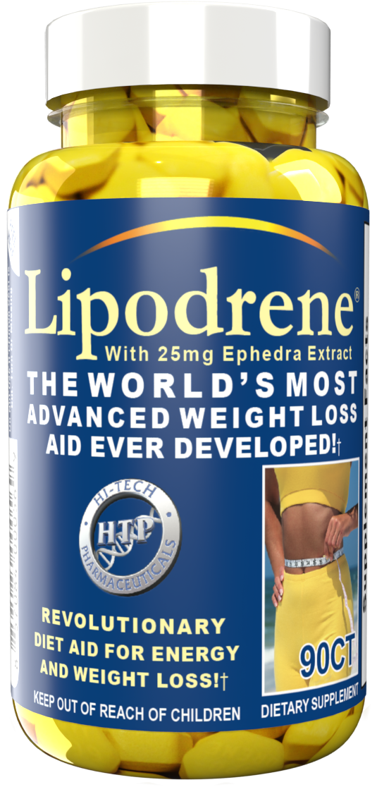 Hi-Tech Pharmaceuticals Lipodrene w/ Ephedra 90 Tablets
