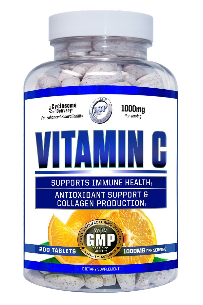 Hi-Tech Pharmaceuticals Vitamin C 200 Tablets