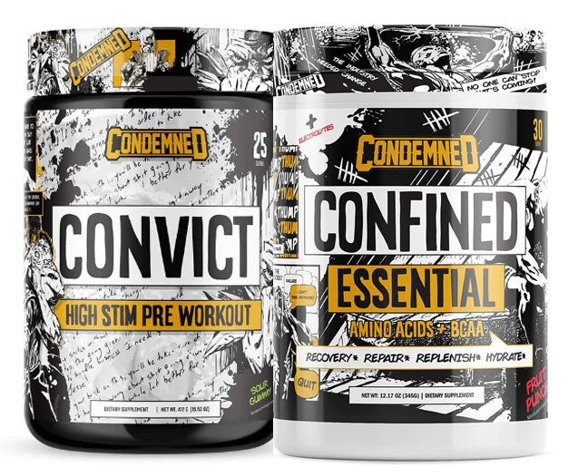 Condemned Labz Convict 2.0 BCAA Pre-Workout Stack