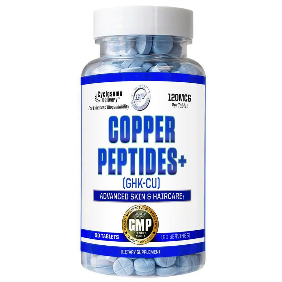 Hi-Tech Pharmaceuticals Copper Peptides+ 120mcg 90 Tablets
