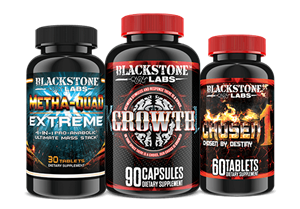 Blackstone Labs Men's Hardcore Muscle Building Stack