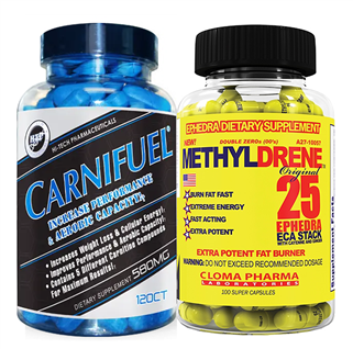 Cloma Pharma Hi-Tech MethylDrene Carni Stack