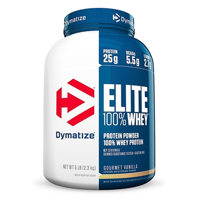 Dymatize Elite 100% Whey Muscle Building Protein