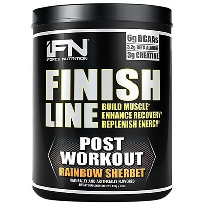 IForce Finish Line BCAA With Creatine Muscle Building Amino Acid Supplement