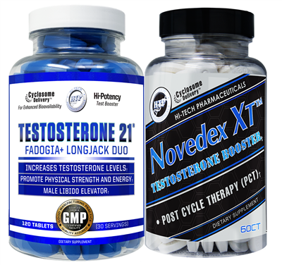 Hi-Tech Pharmaceuticals Teststerone21 Novedex-XT