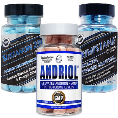 Hi-Tech Pharmaceuticals Testosterone Replacement Stack