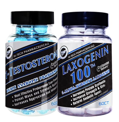 Hi-Tech Pharmaceuticals 1-Testosterone Laxogenin Stack